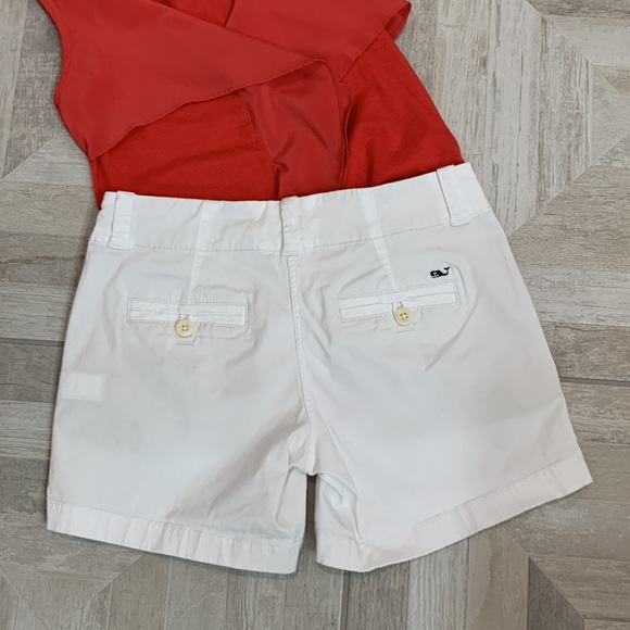 Vineyard Vines 5" Every Day Shorts, White - Picture 3 of 6
